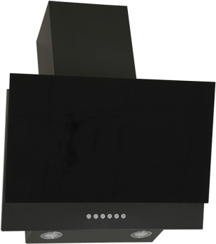 Вытяжка каминная Elikor Рубин S4 60П-700-Э4Д антрацит/черное стекло, управление: кнопочное (1 мотор)