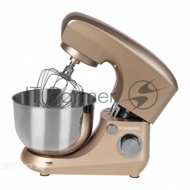 Миксер планетарный Starwind SPM5181 1000Вт бежевый