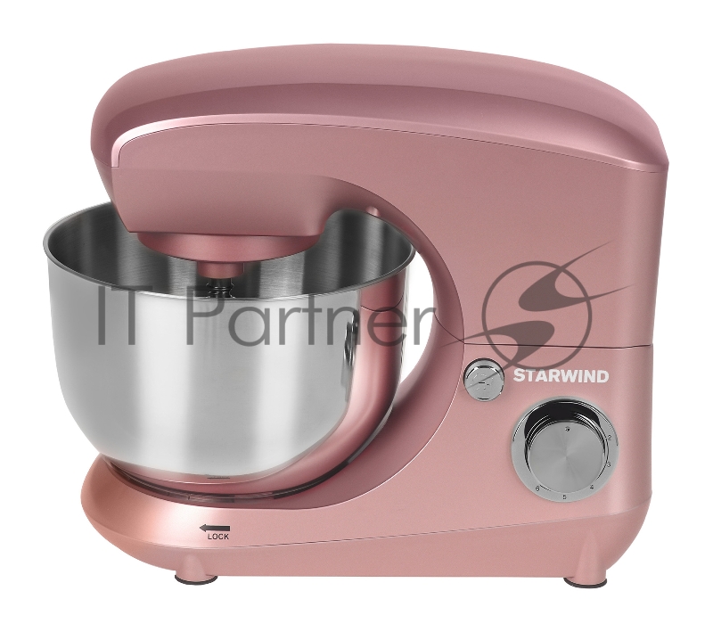 Миксер планетарный Starwind SPM5182 1000Вт розовый