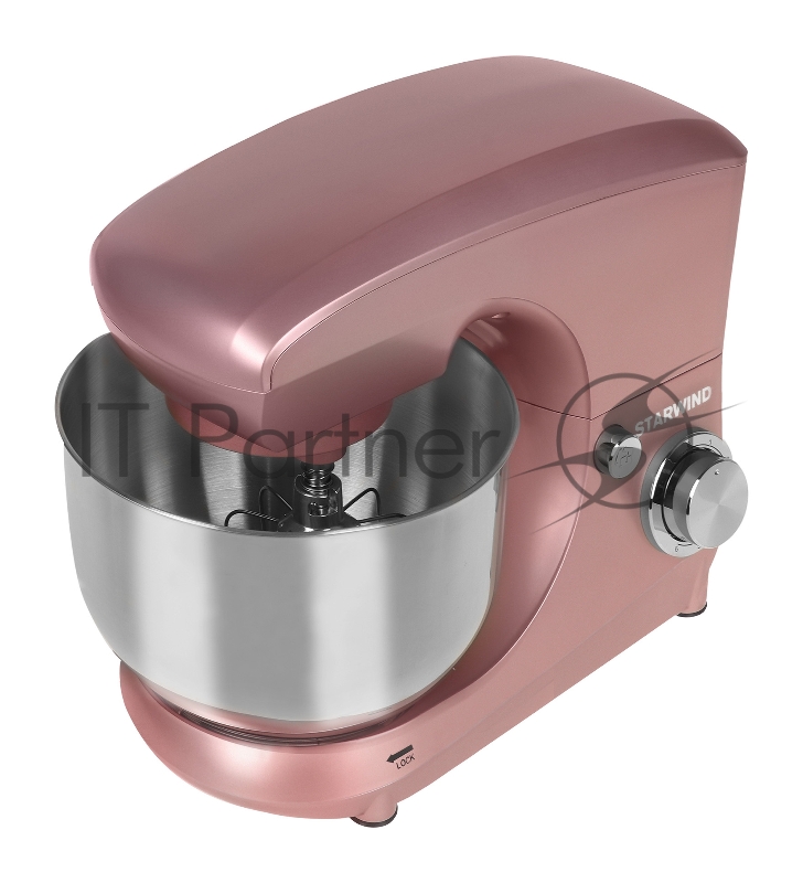 Миксер планетарный Starwind SPM5182 1000Вт розовый