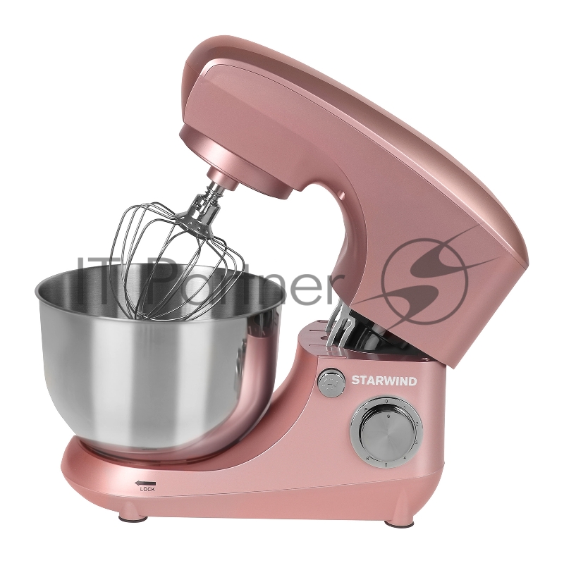 Миксер планетарный Starwind SPM5182 1000Вт розовый