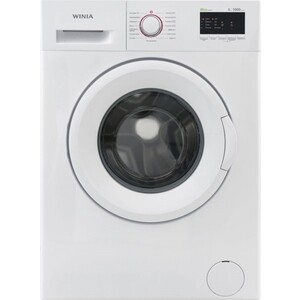 Стиральная машина Winia WMD-S510B1W slim, загрузка -5кг, LED функциональный дисплей, боьшой люк, 1000 об/мин, число прогр- 15, класс - А, диаметр люка -440мм, размер нетто 597 x 845 x 417, цвет белый