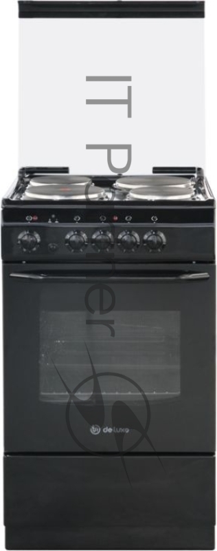 Плита Электрическая De Luxe 5004.13Э КР белый 50x50x85