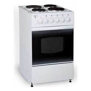 Плита электрическая ДЗГА Greta 1470-Э исп. 06 белая (белый,4 эл.конфорки, духовка 50 л, механическое управление)