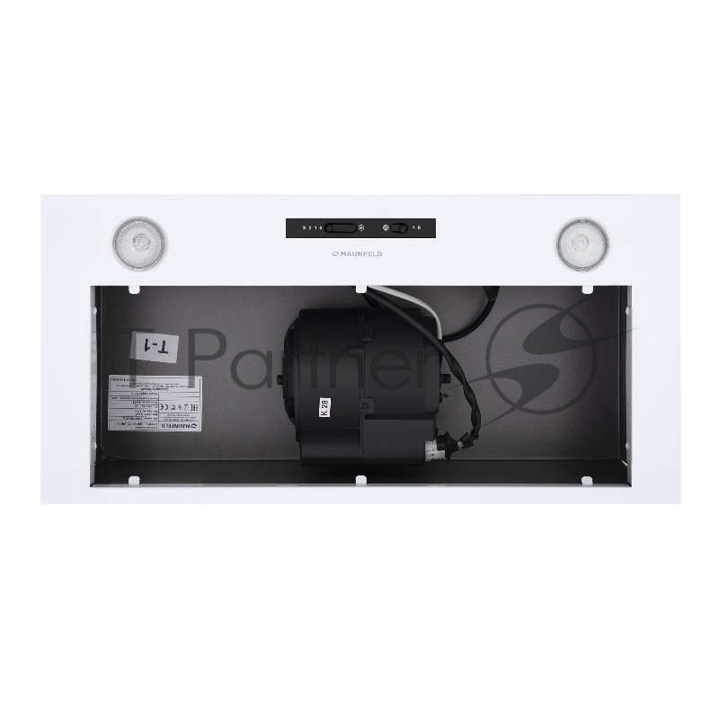 Встраиваемая вытяжка MAUNFELD Crosby Light (C) 60 белый