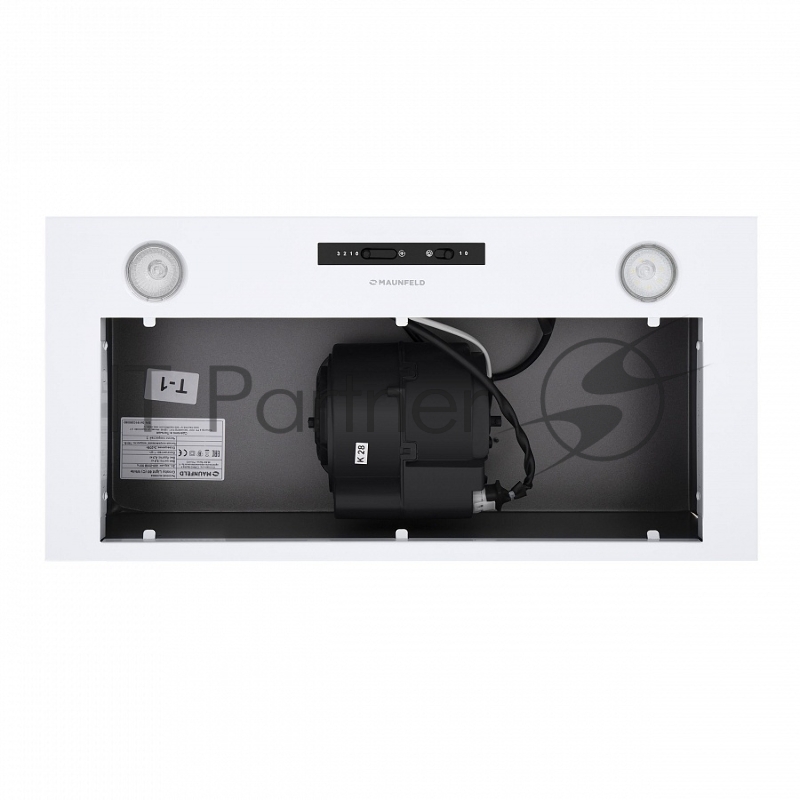 Встраиваемая вытяжка MAUNFELD Crosby Light (C) 60 белый