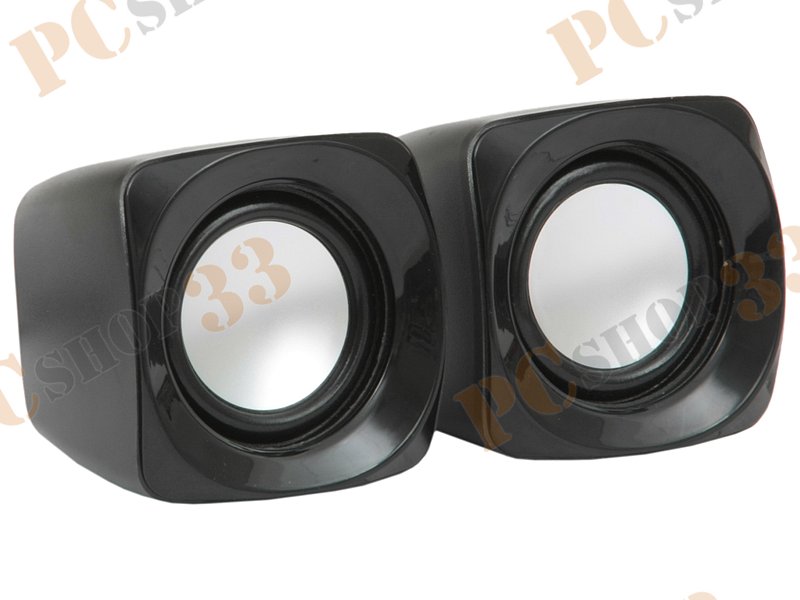 Акустическая система стерео Sven 120 2x2.5Вт, портативная, черный