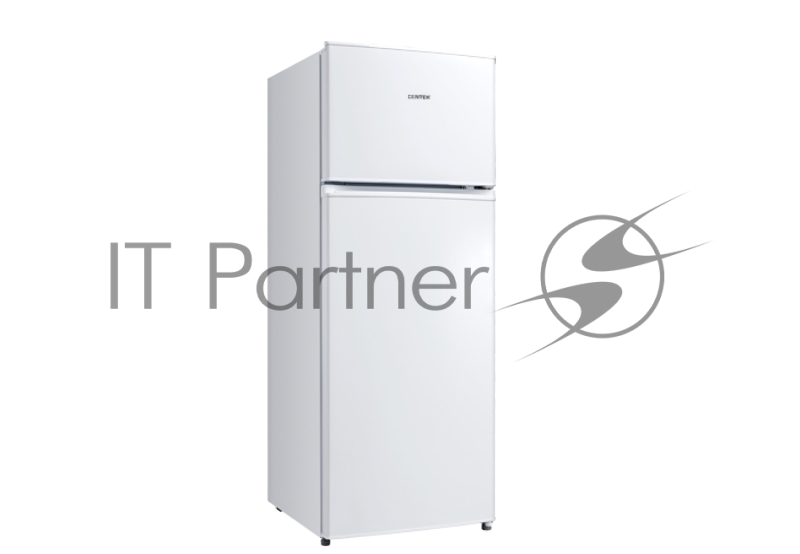 Холодильник Centek CT-1712-207TF (белый) <207л (41л / 166л)> 55х55х143см (ДхШхВ), A+, 3 полки, 40 дБ