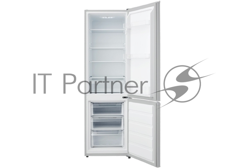 Холодильник Centek CT-1714-260DF (белый) <260л (71л / 189л) > 54.5х58х180см(ДхШхВ), A+, 39 дБ
