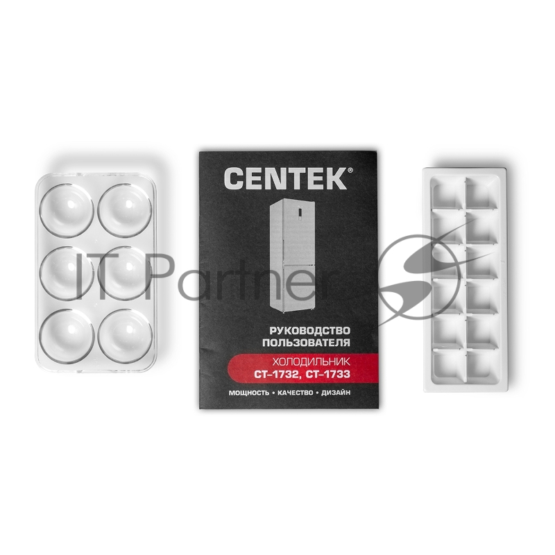 Холодильник Centek CT-1732 NF INOX multi No-Frost<302л (78л/224л) > 595х630х1880мм(ДхШхВ), А+,GMCC