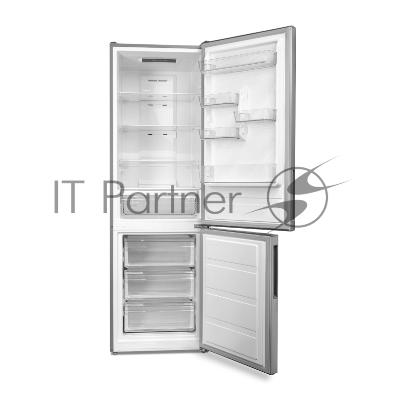 Холодильник Centek CT-1732 NF INOX multi No-Frost<302л (78л/224л) > 595х630х1880мм(ДхШхВ), А+,GMCC