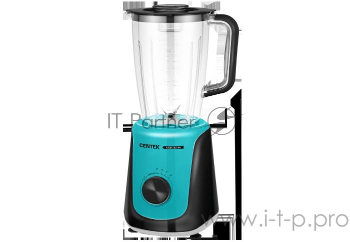 Блендер настольный Centek CT-1322 <520 Вт> стакан -1.5л, 4 -лезвия, 2 -скорости +pulse