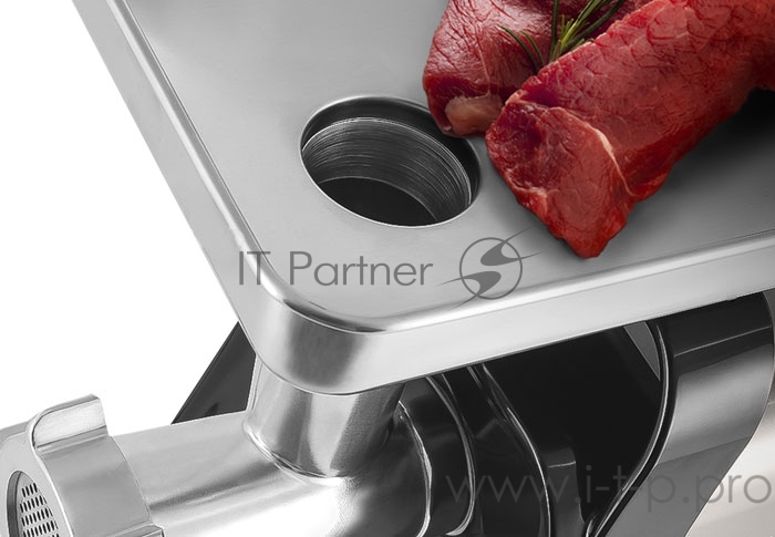 Мясорубка Centek CT-1620 <3000 Bт> DC мотор, V8, большой лоток, стальн. коннектор, отсек для дисков