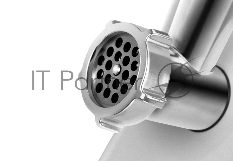 Мясорубка Centek CT-1621 White <1600 Bт> 1.5кг/мин, стальной коннектор, 2 диска, 2 насадки