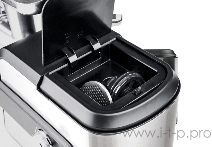 Мясорубка Centek CT-1623 <2000 Bт> 2 кг/мин, реверс, стальной коннектор, 2 диска, 2 насадки