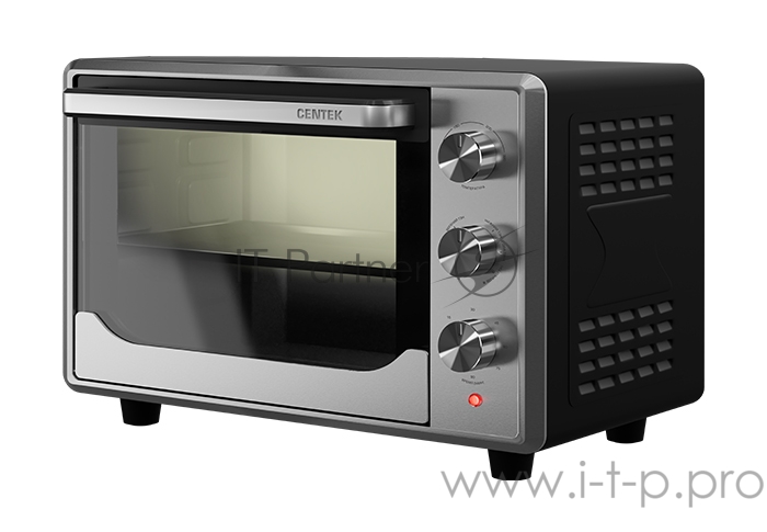 Жарочный шкаф Centek CT-1540 Convection (сталь) <50л> 2000Вт двойн стекло, внутр подсветка, max 320°