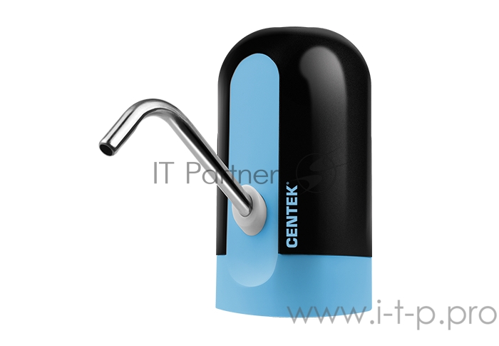 Помпа электрическая Centek CT-3000 Black <1.2л/мин> 5Вт, 1 насос, Li 1200 мАч, USB зарядка, LED