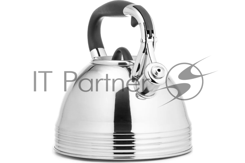 LR00-67 Чайник LARA (зеркальный) 3.0 л, индукционное капсулированное дно, свисток с кноп. механизмом