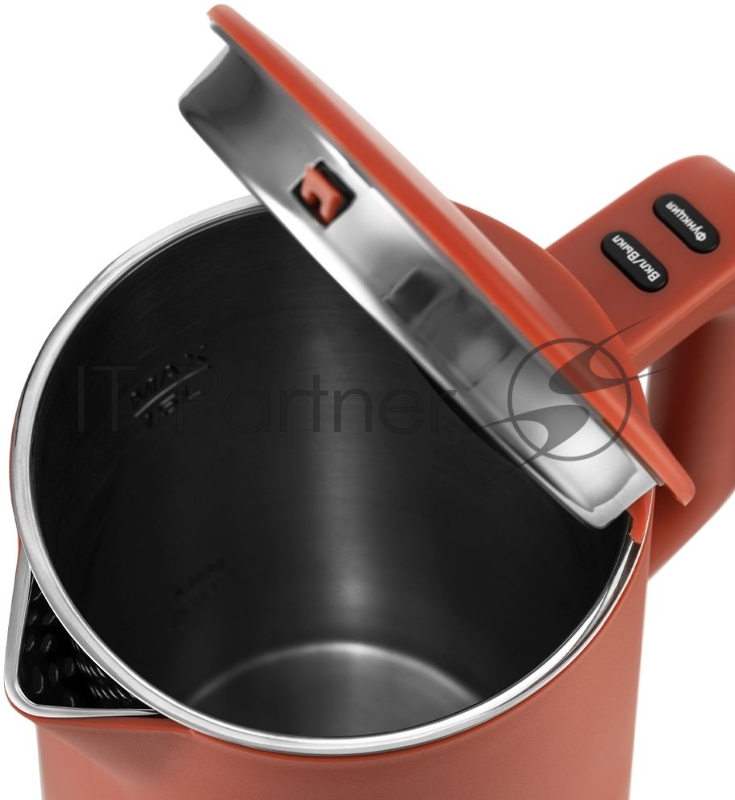 Чайник электрический Kitfort KT-6115-3 1.5л. 1800Вт красный (корпус: пластик)