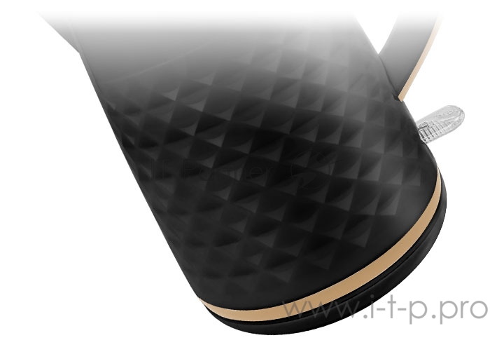 Чайник Centek CT-0025 (Black) металл 1.8л, 1800W, двойные стенки, кнопка вкл. на ручке