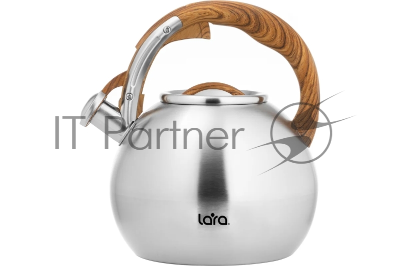 Чайник LARA LR00-82 4.5л индукционное дно, свисток с кноп. механизмом, ручка нейлон