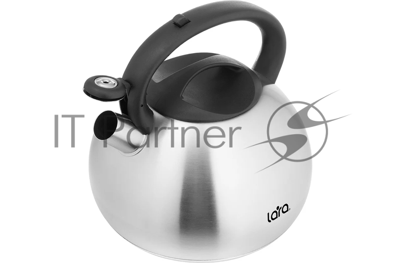 LR00-83 Чайник LARA <4.5л> индукционное капсулированное дно, свисток с кноп механизмом, ручка нейлон