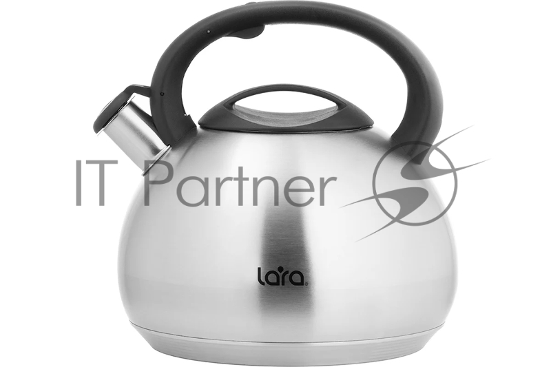 LR00-83 Чайник LARA <4.5л> индукционное капсулированное дно, свисток с кноп механизмом, ручка нейлон
