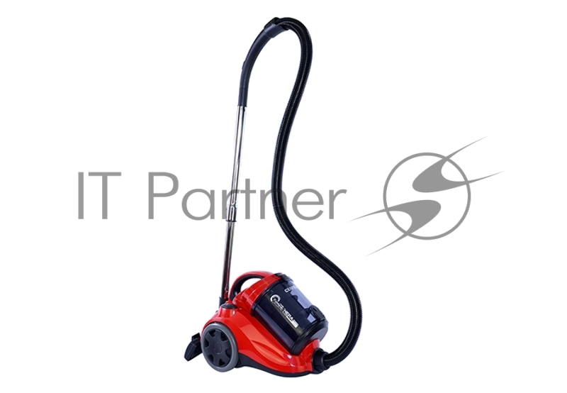 CENTEK СТ-2530 красный/черный Пылесос Centek CT-2530 (красн/черн) мультициклон 2300/400Вт, стакан 2 л , телескоп металл. трубка