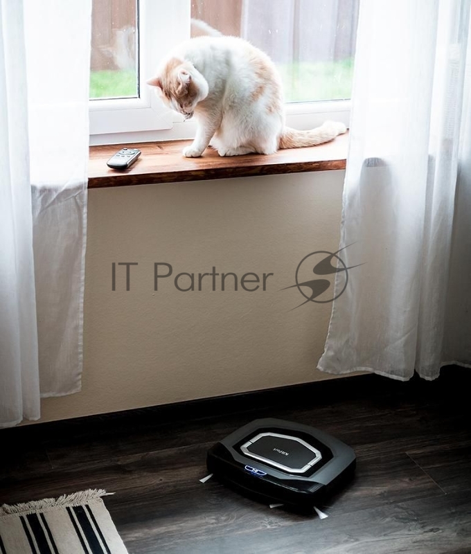 Пылесос-робот Kitfort KT-570 25Вт черный