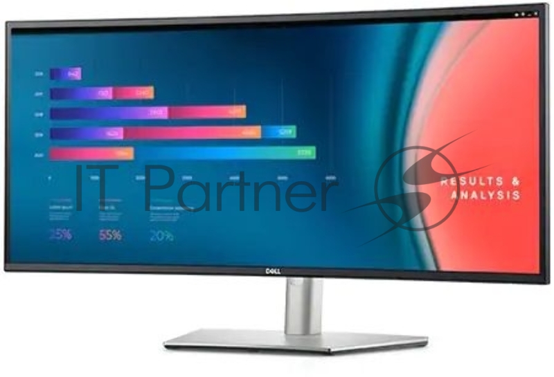 Монитор DELL U3421WE DELL U3421WE Curved 34,IPS , 3440x1440, 5ms, 300cd/m2, 1000:1, 178/178, 2*HDMI,2*DP,USB-C,3*USB 3.2, HAS,Tilt,Swivel, 5xUSB 3.2, RJ45, 95% DCI-P3, spkr 2x5W, 3Y