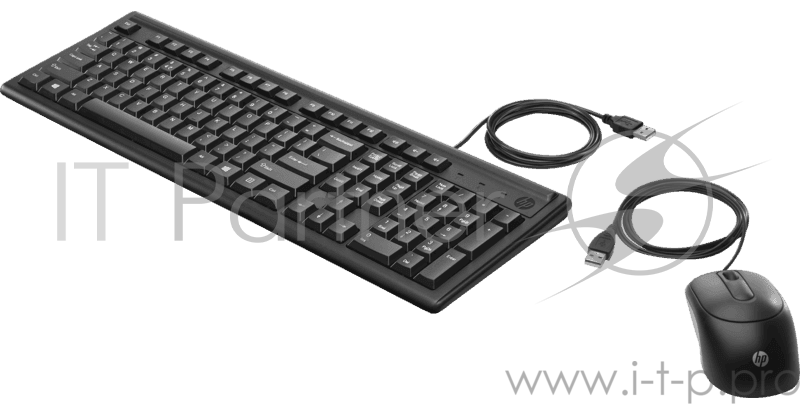Клавиатура+мышь HP Wired Combo Keyboard