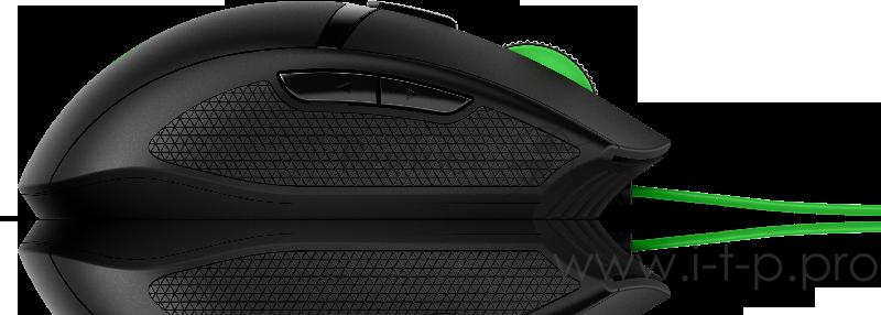 Мышь HP 300 PAV Gaming GRNCable Mouse