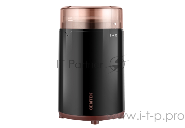 Кофемолка Centek CT-1351 (черный) 150Вт, 50г, включение кнопкой, система защитной блокировки,пластик
