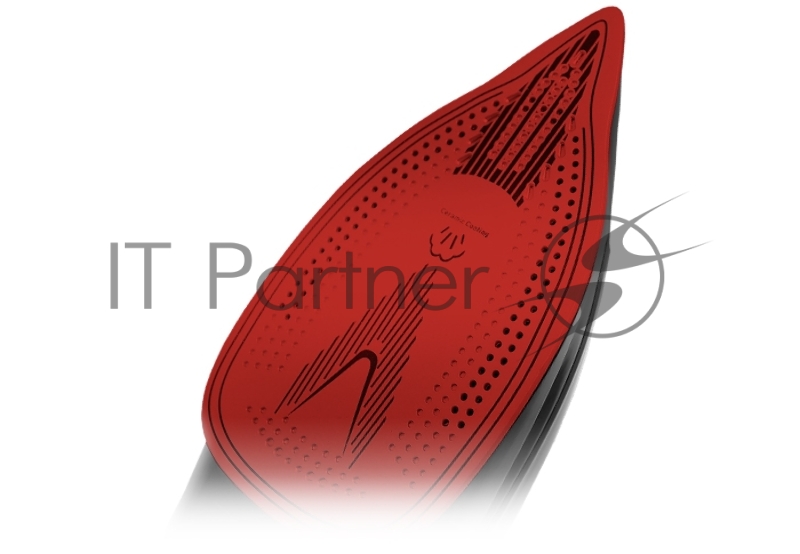 Утюг Centek CT-2311 <RED> 3000Вт, 450мл, керамика, капля-стоп, антинакипь, самоочистка