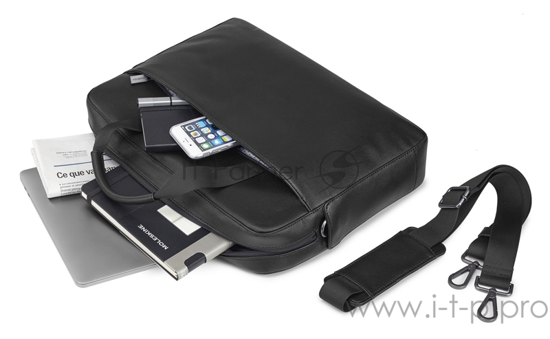 Сумка Moleskine CLASSIC SLIM (ET86UBCSBK) 41x31x9см эко-кожа черный