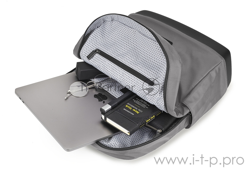 Рюкзак Moleskine THE BACKPACK RIPSTOP (ET20SCC033BKG3) 41x13x32см полиамид серый