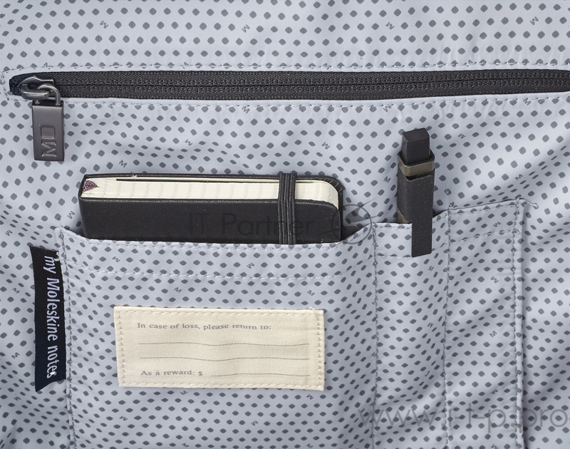 Рюкзак Moleskine THE BACKPACK RIPSTOP (ET20SCC033BKG3) 41x13x32см полиамид серый