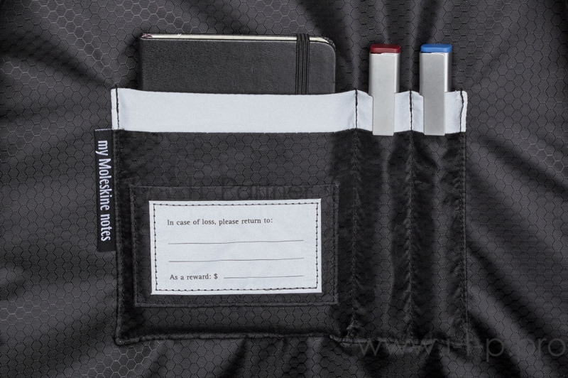 Рюкзак Moleskine METRO (ET82MTBKBK) 31x47x13см полиамид черный