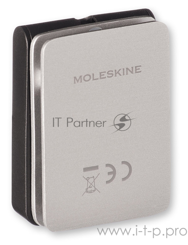 Фонарик для путешествий Moleskine Journey Travel светодиодный черный