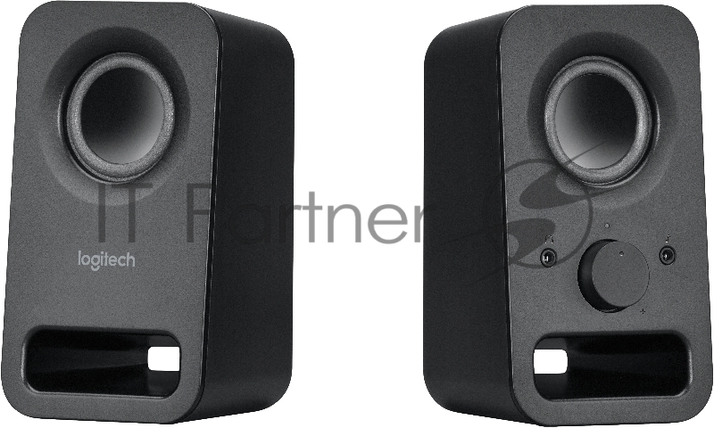 Акустическая система стерео Logitech Z150, 2x1.5Вт, черный