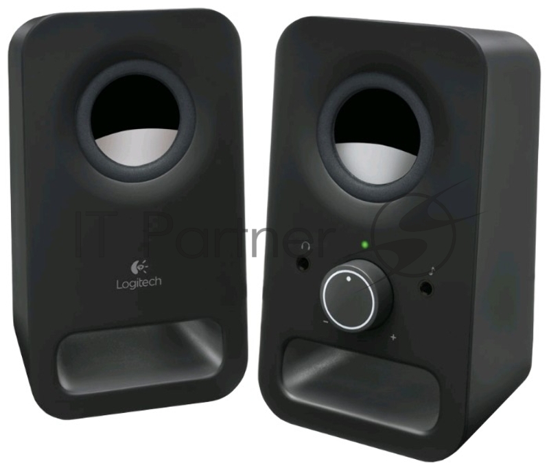 Акустическая система стерео Logitech Z150, 2x1.5Вт, черный