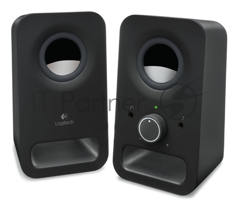 Акустическая система стерео Logitech Z150, 2x1.5Вт, черный