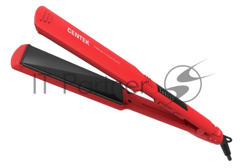Выпрямитель Centek CT-2031 RED 60Вт, плав. пластины 120x44 мм, LED, ультратонкий диз, авто выключен.