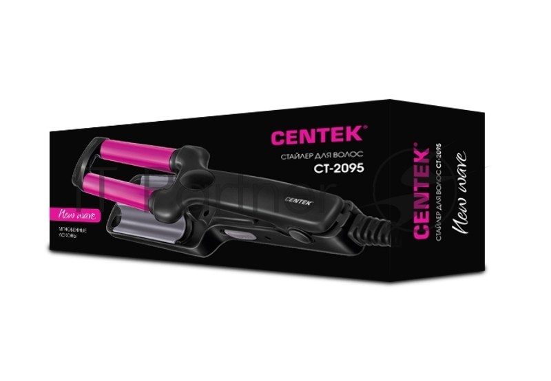 Стайлер Centek CT-2095 <35 Вт> Керамическое покрытие, быстрый нагрев до 200°С