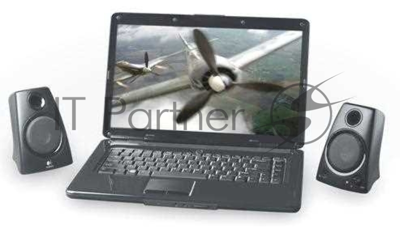 Акустическая система стерео Logitech Z130 2x2.5Вт, черный