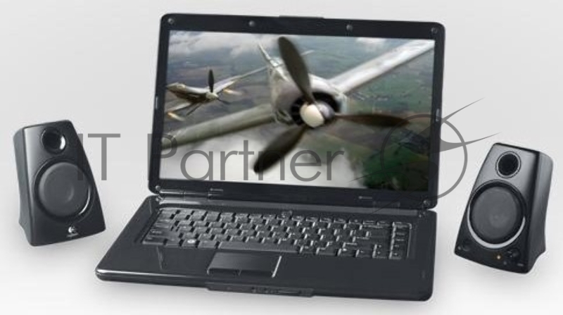 Акустическая система стерео Logitech Z130 2x2.5Вт, черный