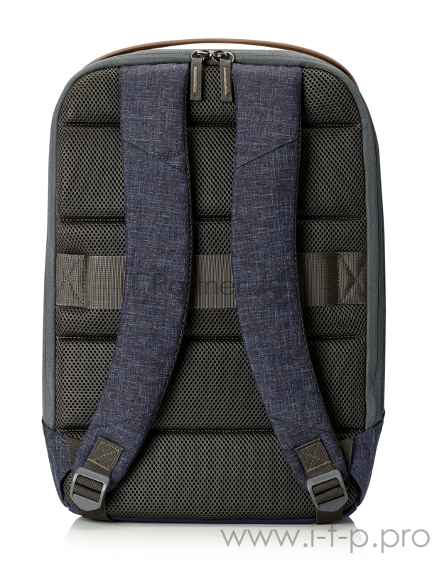 Рюкзак для ноутбука 15 HP RENEW синий/коричневый пластик (1A212AA)