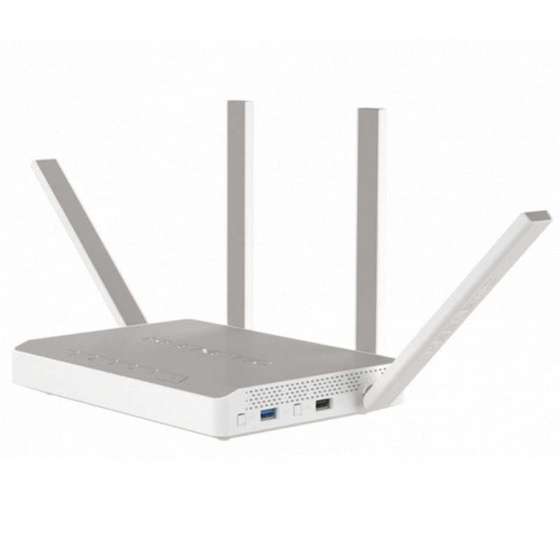 Сетевое оборудование Keenetic Ultra (KN-1810) двухдиапазонный гигабитный интернет-центр с Wi-Fi стандарта AC2600 Wave 2 MU-MIMO, усилителями приема и передачи, двухъядерным процессором, портами SFP, USB 3.0 и 2.0.