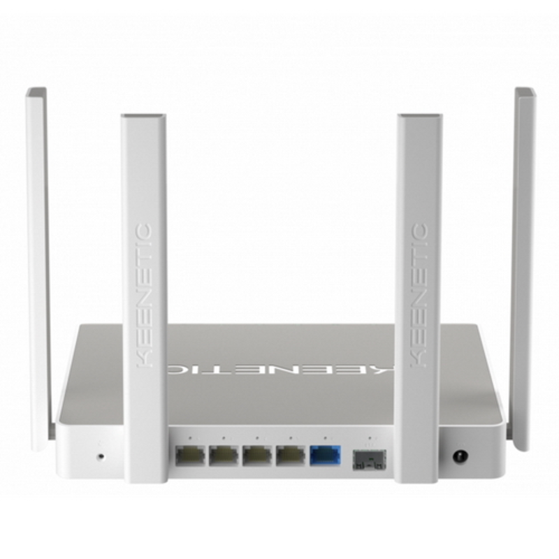 Сетевое оборудование Keenetic Ultra (KN-1810) двухдиапазонный гигабитный интернет-центр с Wi-Fi стандарта AC2600 Wave 2 MU-MIMO, усилителями приема и передачи, двухъядерным процессором, портами SFP, USB 3.0 и 2.0.