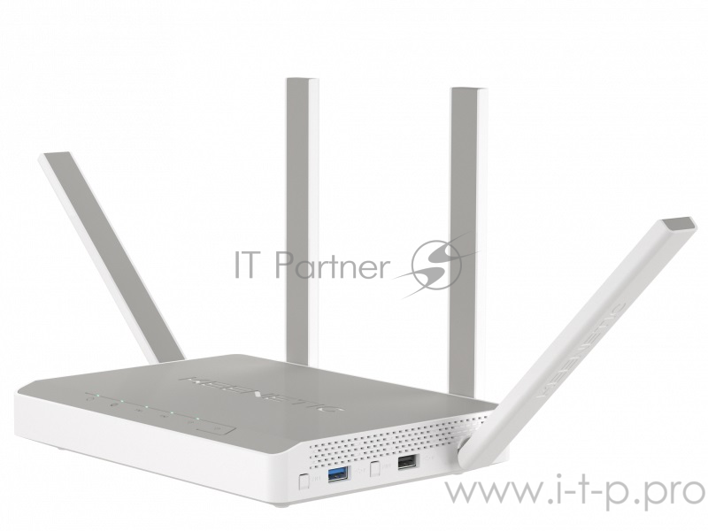 Сетевое оборудование Keenetic Ultra (KN-1810) двухдиапазонный гигабитный интернет-центр с Wi-Fi стандарта AC2600 Wave 2 MU-MIMO, усилителями приема и передачи, двухъядерным процессором, портами SFP, USB 3.0 и 2.0.